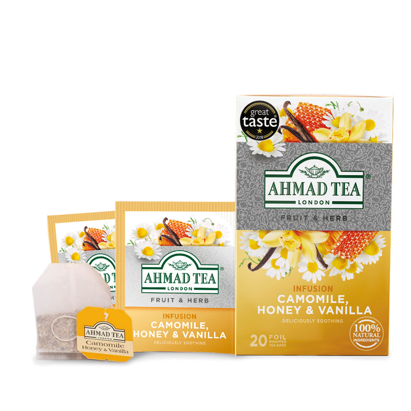 Camomile, Honey & Vanilla Infusion 20 Foil Teabags