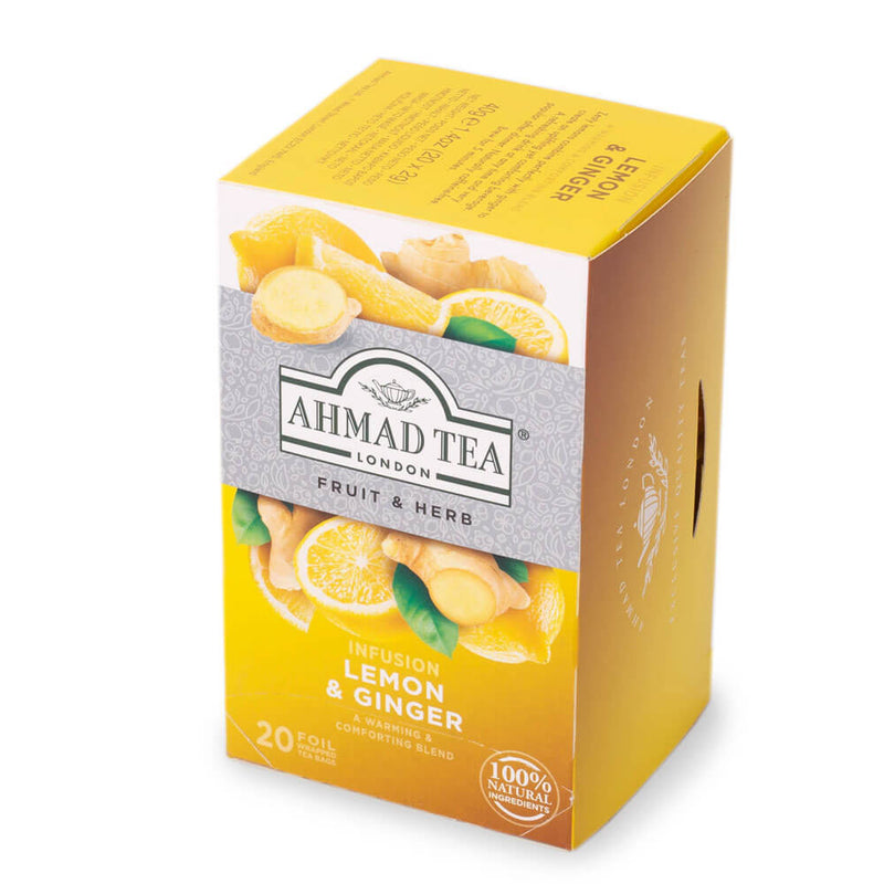 Lemon & Ginger Infusion -20 Foil Teabags