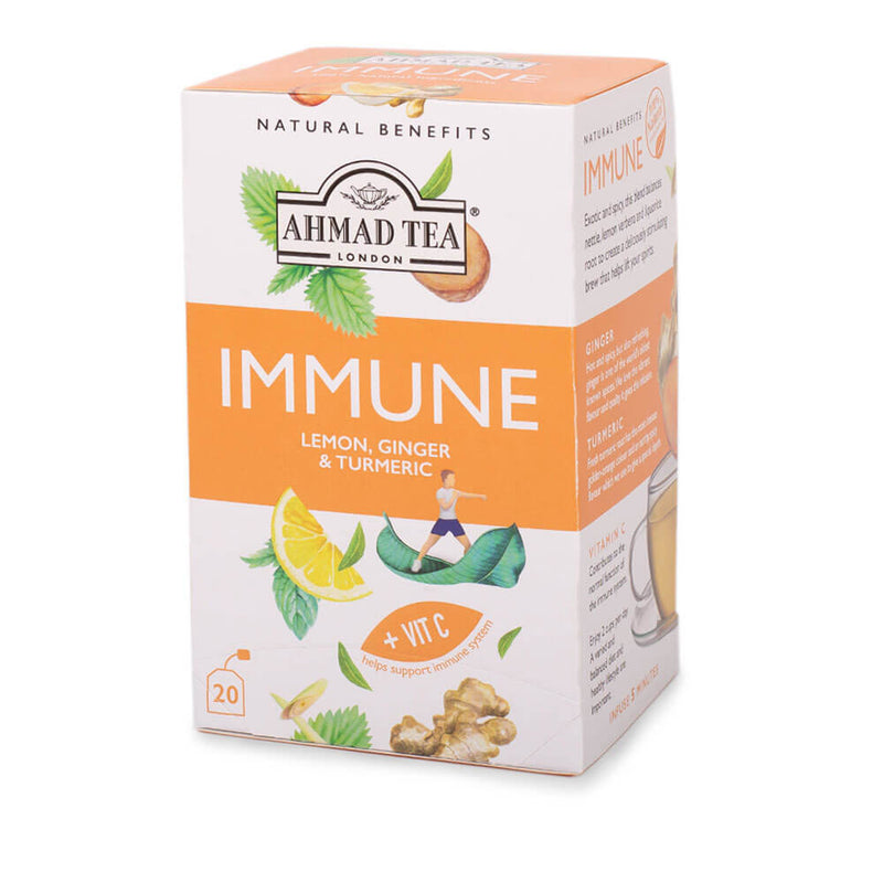 Lemon, Ginger & Turmeric "Immune" Infusion - Teabags