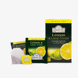 Lemon & Lime Twist Fruit Black Tea - Teabags