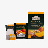 Peach & Passion Fruit Fruit Black Tea - 20 Foil  Teabags