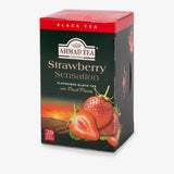 Strawberry Sensation Fruit Black Tea -20 Foil Teabags